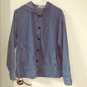 Light blue denim jacket